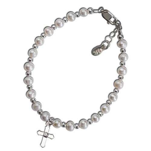 First Communion Cross Bracelet