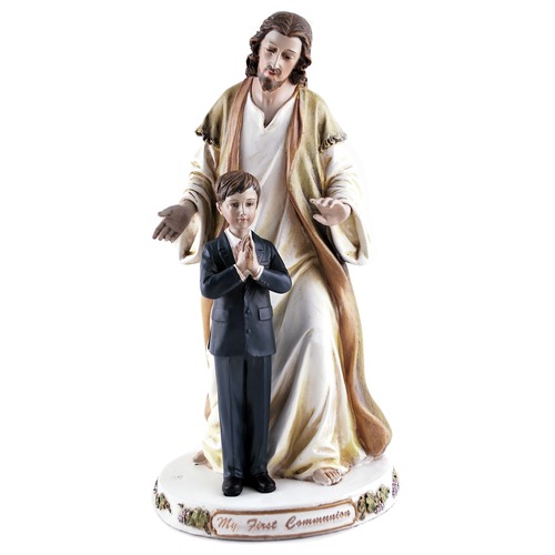 First Communion Jesus Figurine - Boy