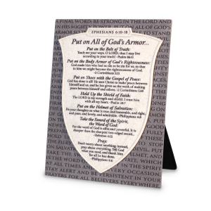 Lighthouse Christian Products 089543 Plaque-Armor of God - No. 45015