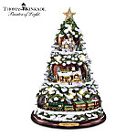 Thomas Kinkade Home For The Holidays Tabletop Tree